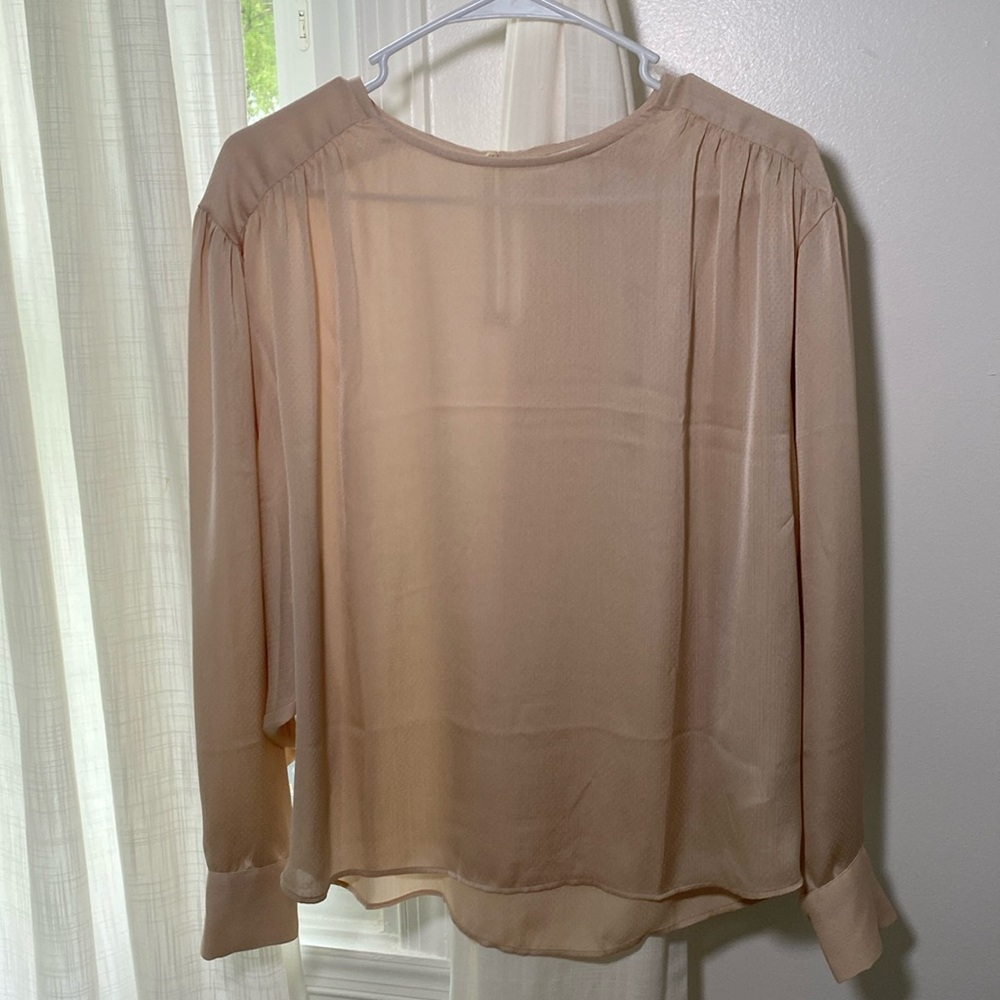 H&M Satin Flowy Blouse, S